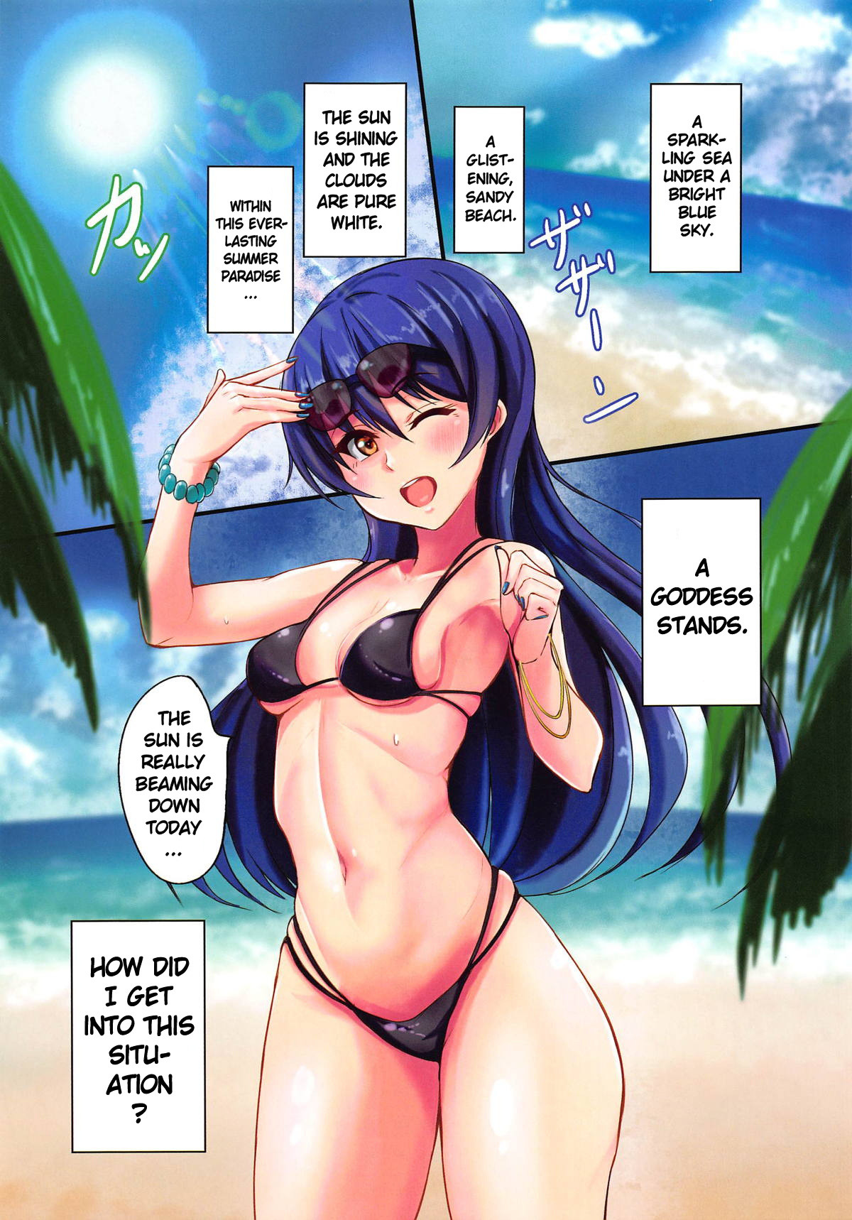 Hentai Manga Comic-UMI on the Beach-Read-2